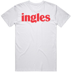 Ingles Markets Incorporated Nasdaq Company Logo Employee Fan Mens Size Large White  T Shirt