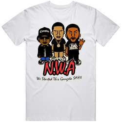Nwa Mens Size Large White T Shirt Nwa Mens Size Large White T Shirt