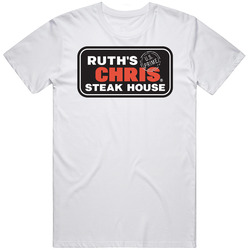 Ruth's Chris Steak House Restaurant Mens Size Large White T Shirt Ruth's Chris Steak House Restaurant Mens Size Large White T Shirt