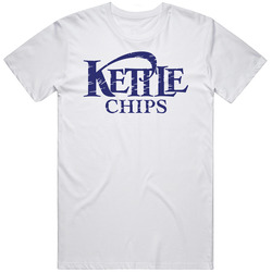 Kettle Foods Most Popular Potato Chip Brand Snack Food Lovers Mens Size Large White T Shirt Kettle Foods Most Popular Potato Chip Brand Snack Food Lovers Mens Size Large White T Shirt