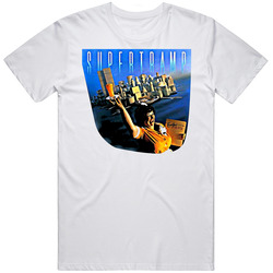 Supertramp Breakfast In America Mens Size Large White T Shirt Supertramp Breakfast In America Mens Size Large White T Shirt