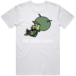 The Great Gazoo Martian Cartoon Character The Flintstones Mens Size Large White T Shirt The Great Gazoo Martian Cartoon Character The Flintstones Mens Size Large White T Shirt