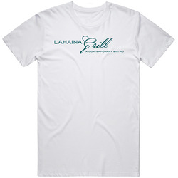 Lahaina Grill Hawaii Fine Dining Restaurant Mens Size Large White T Shirt Lahaina Grill Hawaii Fine Dining Restaurant Mens Size Large White T Shirt