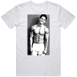 Marky Mark Mens Size Large White  T Shirt