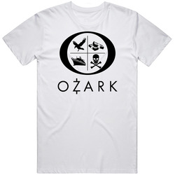 Ozark Logo Symbol Inspired Crime Drama Tv Show Cool Mens Size Large White T Shirt Ozark Logo Symbol Inspired Crime Drama Tv Show Cool Mens Size Large White T Shirt