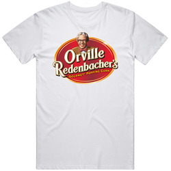 Orville Redenbacher Favorite Popcorn Snack Food Lovers Mens Size Large White T Shirt Orville Redenbacher Favorite Popcorn Snack Food Lovers Mens Size Large White T Shirt