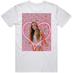 Addison Rae Tik Tok Star Flower Love Mens Size Large White T Shirt Addison Rae Tik Tok Star Flower Love Mens Size Large White T Shirt