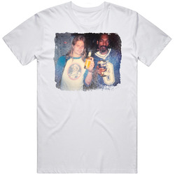 Kid Rock Snoop Dog Vintage Look Mens Size Large White T Shirt Kid Rock Snoop Dog Vintage Look Mens Size Large White T Shirt