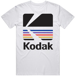 Vintage Kodak Film Logo Sweatshirt Mens Size Large White T Shirt Vintage Kodak Film Logo Sweatshirt Mens Size Large White T Shirt