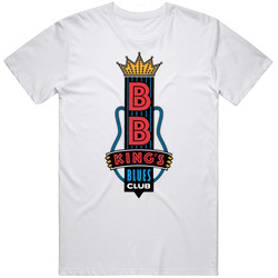 B B King's Blues Club Popular Orlando Restaurant Mens Size Large White T Shirt B B King's Blues Club Popular Orlando Restaurant Mens Size Large White T Shirt