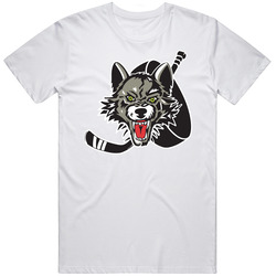 Chicago Wolves International Hockey League Ihl Retro Sports Team Logo Mens Size Large White T Shirt Chicago Wolves International Hockey League Ihl Retro Sports Team Logo Mens Size Large White T Shirt