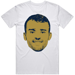 John Mooney Notre Dame College Basketball Player Big Head Fan Mens Size Large White T Shirt John Mooney Notre Dame College Basketball Player Big Head Fan Mens Size Large White T Shirt