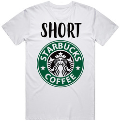 Starbucks Short Drink Funny Halloween Group Costume Mens Size Large White T Shirt Starbucks Short Drink Funny Halloween Group Costume Mens Size Large White T Shirt