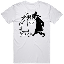 Spy Vs Spy Mad Tv Comic Mens Size Large White  T Shirt