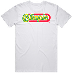 Blimpie Favourite Food Mens Size Large White T Shirt Blimpie Favourite Food Mens Size Large White T Shirt