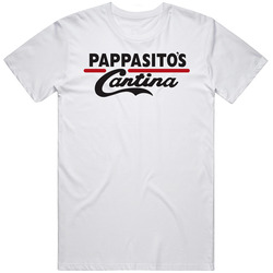 Pappasito's Cantina Mexican Restaurant Food Mens Size Large White  T Shirt