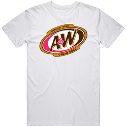 A And W Cream Soda Best Soda Of All Time Soft Drink Lovers Mens Size Large White  T Shirt