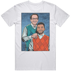 Tua Tagovailoa And Mike Mcdaniels Step Brothers Parody Mens Size Large White T Shirt Tua Tagovailoa And Mike Mcdaniels Step Brothers Parody Mens Size Large White T Shirt