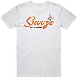 Snooze San Diego Restaurant Mens Size Large White  T Shirt