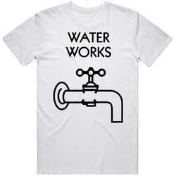Monopoly Water Works Board Game Space Group Halloween Costume Mens Size Large White T Shirt Monopoly Water Works Board Game Space Group Halloween Costume Mens Size Large White T Shirt