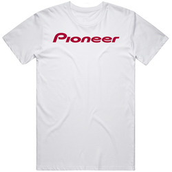 Pioneer Sound Car Audio Sub Woofer Logo Mens Size Large White T Shirt Pioneer Sound Car Audio Sub Woofer Logo Mens Size Large White T Shirt