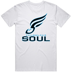 Philadelphia Soul Arena Football League Team Sports Fan Logo Mens Size Large White T Shirt Philadelphia Soul Arena Football League Team Sports Fan Logo Mens Size Large White T Shirt