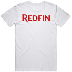 Redfin Corporation Nasdaq Company Logo Employee Fan Mens Size Large White T Shirt Redfin Corporation Nasdaq Company Logo Employee Fan Mens Size Large White T Shirt