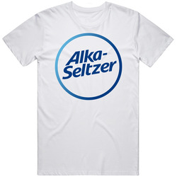Alka Seltzer Best Over The Counter Medication Logo Mens Size Large White T Shirt Alka Seltzer Best Over The Counter Medication Logo Mens Size Large White T Shirt