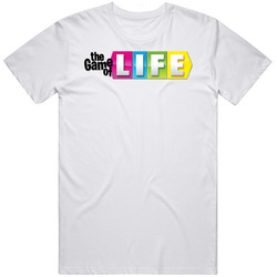 The Game Of Life Board Game Logo Mens Size Large White T Shirt The Game Of Life Board Game Logo Mens Size Large White T Shirt