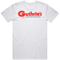 Guthries Best Southern Restaurants Fan Mens Size Large White  T Shirt