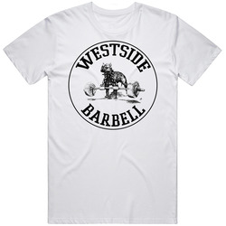 Westside Barbell Logo Mens Size Large White T Shirt Westside Barbell Logo Mens Size Large White T Shirt