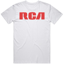 Rca Radio Electronics Company Logo Mens Size Large White T Shirt Rca Radio Electronics Company Logo Mens Size Large White T Shirt