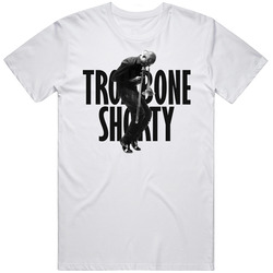 Trombone Shorty American Musician Fan Mens Size Large White T Shirt Trombone Shorty American Musician Fan Mens Size Large White T Shirt