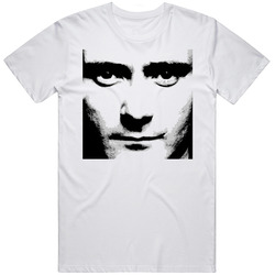 Perfect Fit T Shirts Phil Collins Face Value Mens Size Large White T Shirt Perfect Fit T Shirts Phil Collins Face Value Mens Size Large White T Shirt