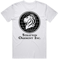 Stratton Oakmont Wolf Of Wall Street Brokerage House Movie Fan Mens Size Large White T Shirt Stratton Oakmont Wolf Of Wall Street Brokerage House Movie Fan Mens Size Large White T Shirt