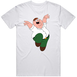 Peter Griffin Family Guy Tv Show Fan Mens Size Large White T Shirt Peter Griffin Family Guy Tv Show Fan Mens Size Large White T Shirt