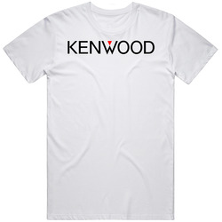 Kenwood Sound Car Audio Sub Woofer Logo Mens Size Large White T Shirt Kenwood Sound Car Audio Sub Woofer Logo Mens Size Large White T Shirt