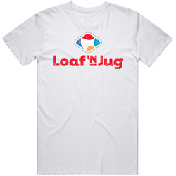 Loaf N Jugg Automobile Car Truck Motorcycle Auto Parts Cool Distressed Style Brand Logo Emblem Mens Size Large White T Shirt Loaf N Jugg Automobile Car Truck Motorcycle Auto Parts Cool Distressed Style Brand Logo Emblem Mens Size Large White T Shirt
