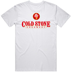 Cold Stone Creamery Favorite Fast Food Mens Size Large White  T Shirt