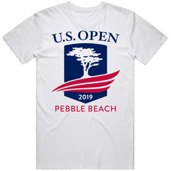 Us Open 2019 Pebble Beach Logo Pro Golf Fan Mens Size Large White T Shirt Us Open 2019 Pebble Beach Logo Pro Golf Fan Mens Size Large White T Shirt