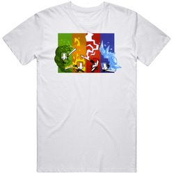 Castle Crashers Video Game Mens Size Large White T Shirt Castle Crashers Video Game Mens Size Large White T Shirt