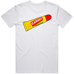 Carmex Obsessed Popular Lip Balm Lovers Mens Size Large White T Shirt Carmex Obsessed Popular Lip Balm Lovers Mens Size Large White T Shirt