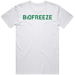 Biofreeze Best Over The Counter Medication Logo Mens Size Large White T Shirt Biofreeze Best Over The Counter Medication Logo Mens Size Large White T Shirt