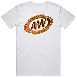 A And W Root Beer Best Soda Of All Time Soft Drink Lovers Mens Size Large White  T Shirt