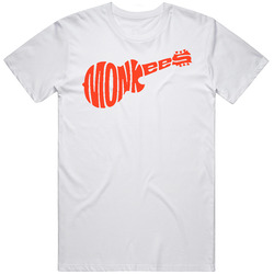 The Monkees 60s Tv Show Band Mens Size Large White T Shirt The Monkees 60s Tv Show Band Mens Size Large White T Shirt