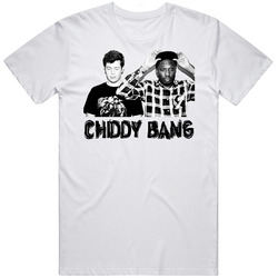 Chiddy Bang Dancing With The Dj Music Mens Size Large White T Shirt Chiddy Bang Dancing With The Dj Music Mens Size Large White T Shirt