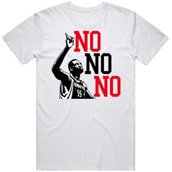 Dikembe Mutombo Legend Basketball Finger Mens Size Large White T Shirt Dikembe Mutombo Legend Basketball Finger Mens Size Large White T Shirt