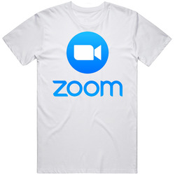 Zoom Video Chat Logo Mens Size Large White T Shirt Zoom Video Chat Logo Mens Size Large White T Shirt