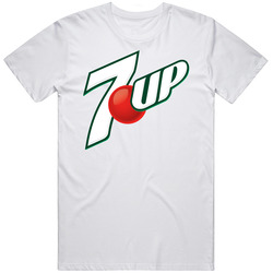 7 Up Best Soda Of All Time Soft Drink Lovers Mens Size Large White  T Shirt