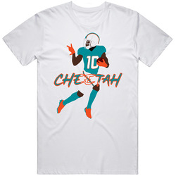 Tyreek Hill Cheetah Football Fan Mens Size Large White T Shirt Tyreek Hill Cheetah Football Fan Mens Size Large White T Shirt